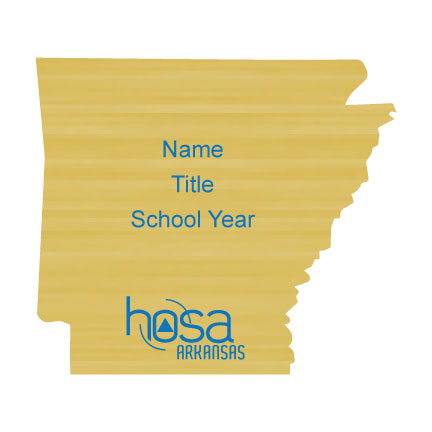 Arkansas HOSA Name Badge 