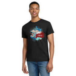 BLACK GRAPHIC T-SHIRT - HSA-BGShirt-SM