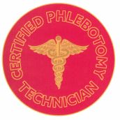 Certified Phlebotomy Technician Pin 2024 