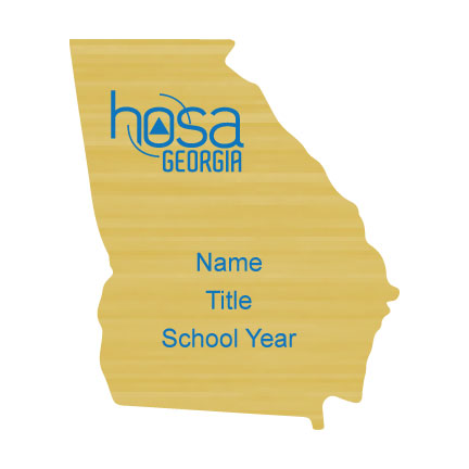 Georgia HOSA Name Badge 
