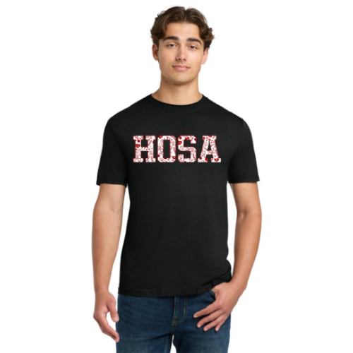 HOSA Black Medical Graphic Tee  