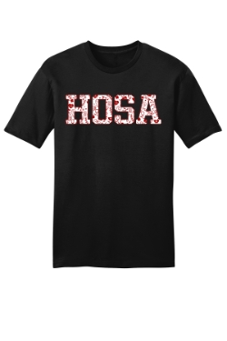 HOSA Black Medical Graphic Tee - 2025 - HSA - Black Medical Graphic Tee 2025X-VYT