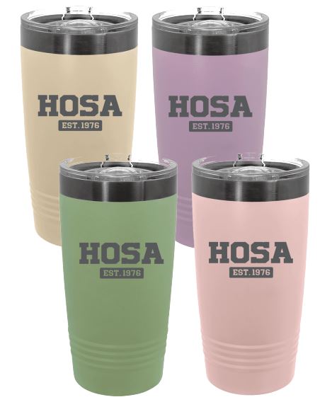 HOSA Pastel 20 oz Stainless Tumbler - Double Wall - HSA Pastel 20 oz TumblerL-ZAU