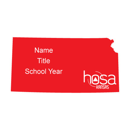 Kansas HOSA Name Badge 