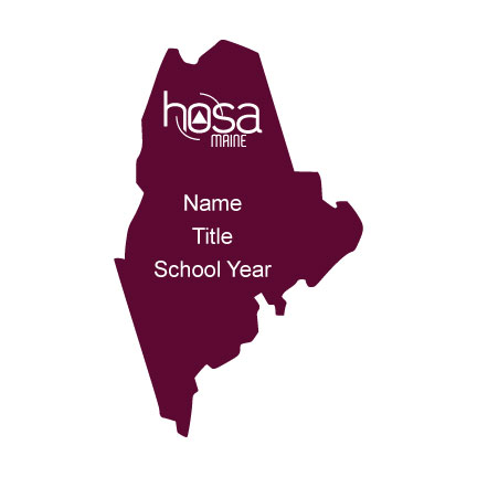 Maine HOSA Name Badge 