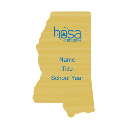 Mississippi State HOSA Name Badge 