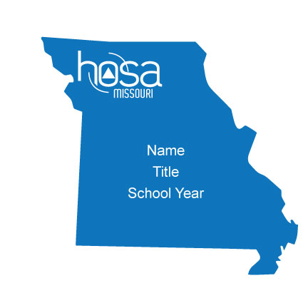 Missouri HOSA Name Badge 
