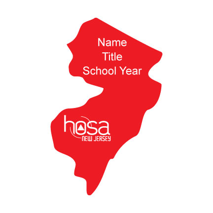 New Jersey HOSA Name Badge 