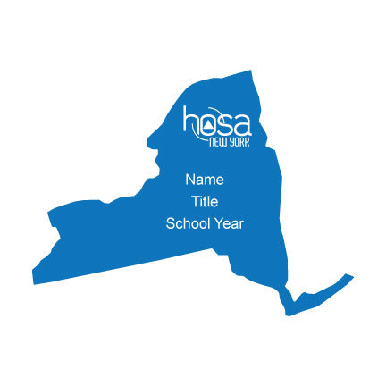 New York HOSA Name Badge 