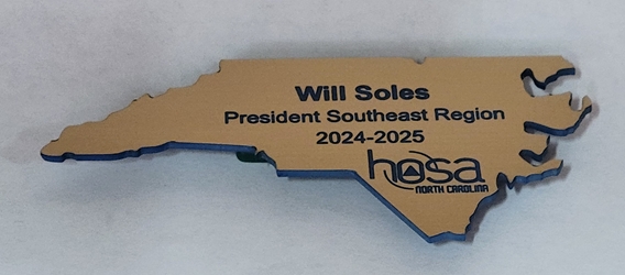 North Carolina HOSA Name Badge 