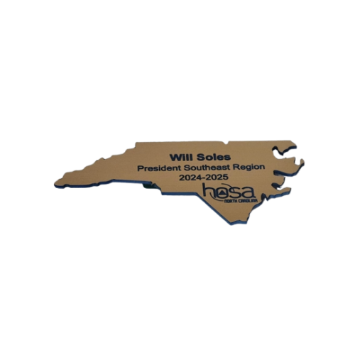 North Carolina HOSA Name Badge 