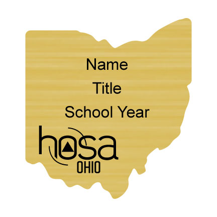 Ohio HOSA Name Badge  