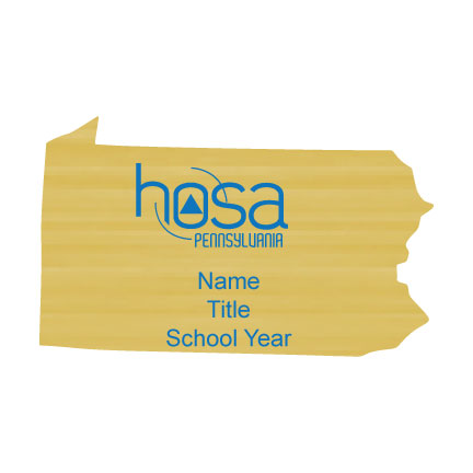 Pennsylvania HOSA Name Badge 