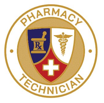 Pharmacy Technician Gold Pin