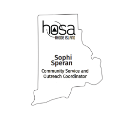 Rhode Island HOSA Name Badge 