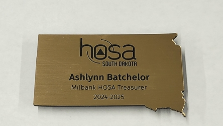 South Dakota HOSA Name Badge 