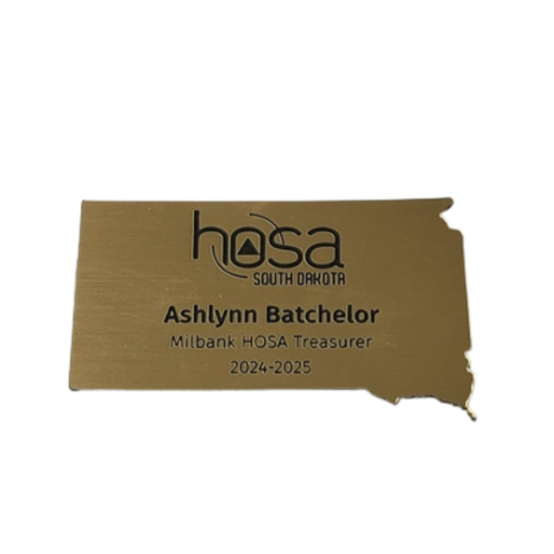 South Dakota HOSA Name Badge 