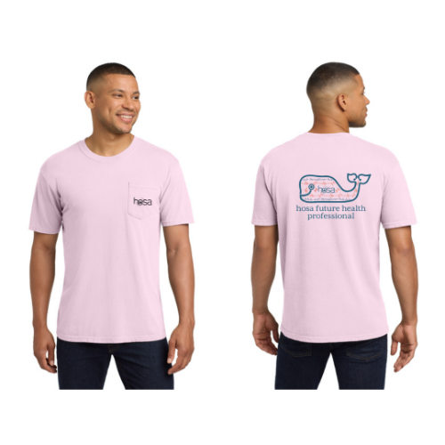 Trendy Pocket Tee Pink 