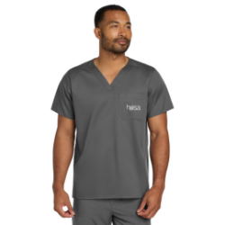 Unisex V Neck Scrub top 
